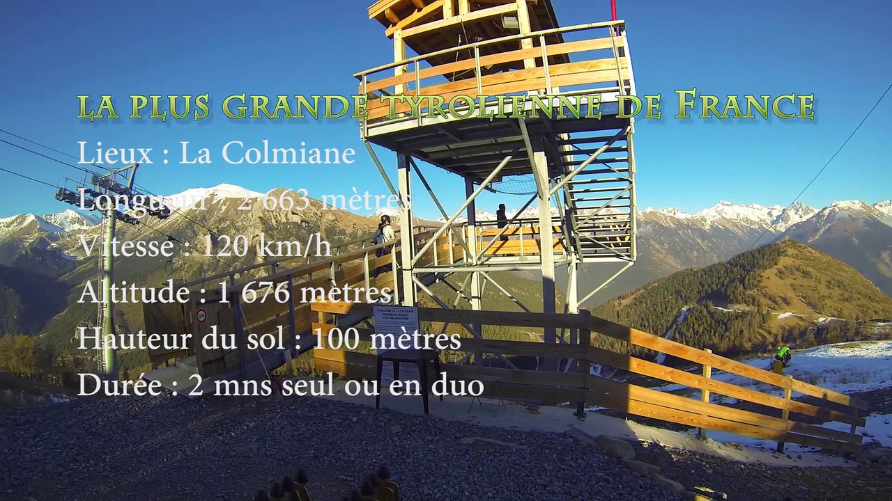 Test de la plus grande tyrolienne de France !