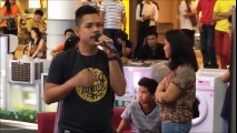 Celine Dion and Andrea Bocelli in ONE! - Filipino Mall Goer sings 