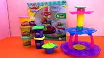 Play-Doh Cupcakes fabriqués en pâte à modeler / Cupcake Tower Demo HASBRO A5144E24