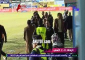 شاهد خناقة دكة واجهزة الأهلي والزمالك من كاميرا خاصة واشتباك بالايدي بين محمد ابراهيم ومؤمن زكري