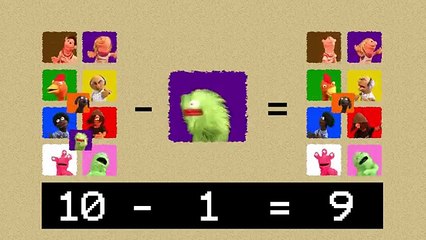 Vids4kids.tv - Dancing Puppets Subtraction