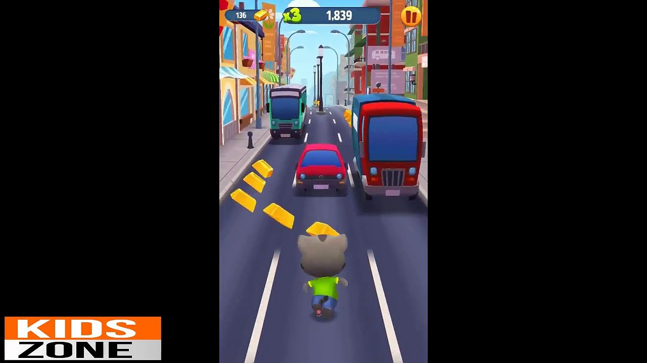 Talking Tom Gold Run - Talking Tom and Friends - Games for Kids