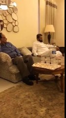 Imran Khan At Junaid Jamshed's House For Condolence