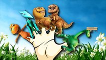 Finger Family Nursery Rhymes Dinosaurs Cartoon For Children | Finger Family Dinosaurs Cartoons