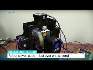 Robot solves Rubik’s Cube in just over one second