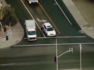 Raw: Moments before suspect shot by police after U-Haul chase