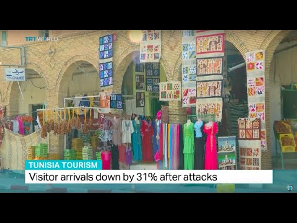 Visitor arrivals in Tunisia down by 31% after terrorist attacks