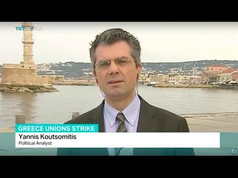 Interview with political analyst Yannis Koutsomitis on strike against pension cuts in Greece
