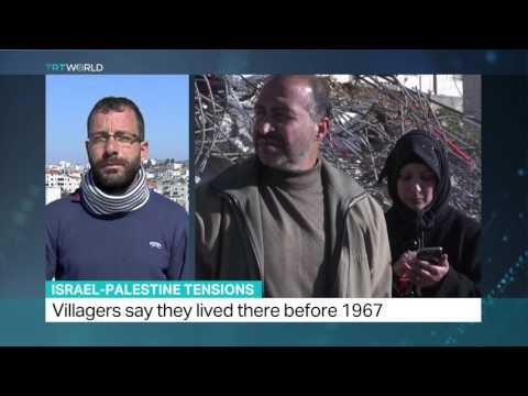 Israel demolishes 22 Palestinian homes in occupied West Bank, Muhannad Alami reports from Ramallah