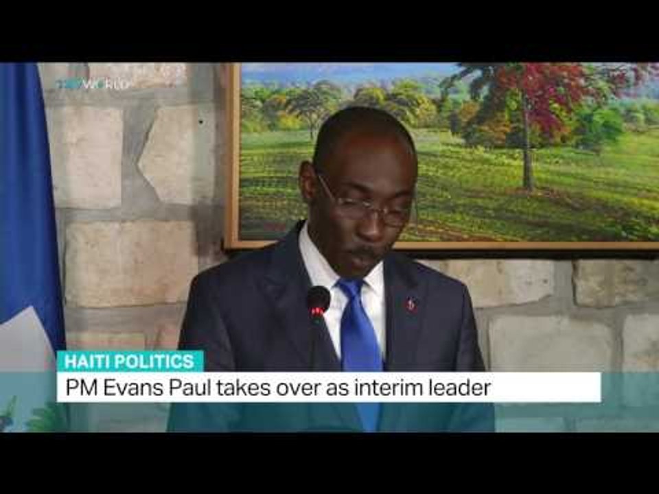 PM Evans Paul takes over as interim leader in Haiti