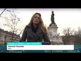 Charlie Hebdo anniversary, Hannah Hoexter has more from Paris