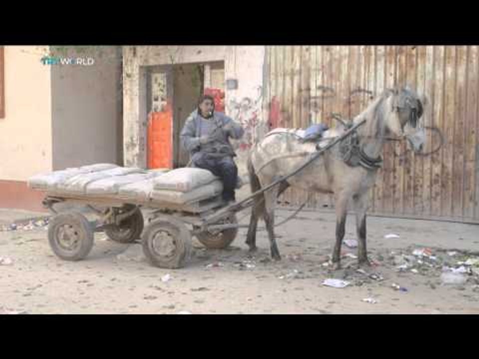 Harsh conditions in rebuilding Gaza, Nicole Joh...