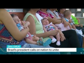Brazil’s president calls on nation to unite against Zika virus