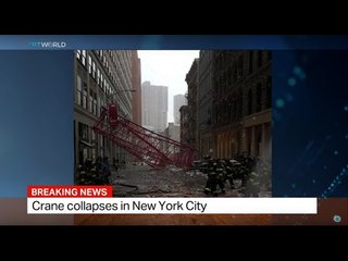 Crane collapses in New York City