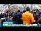 More than 90K refugees arrived in Germany in January