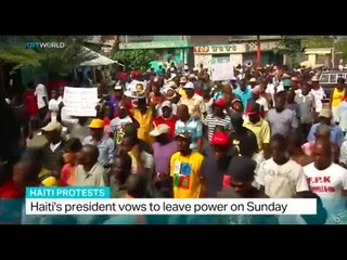 Haiti's president vows to leave power on Sunday despite there is no one to replace him