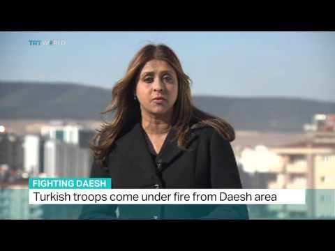 Turkish troops come under fire from DAESH area, Shamim Chowdhury reports from Gaziantep