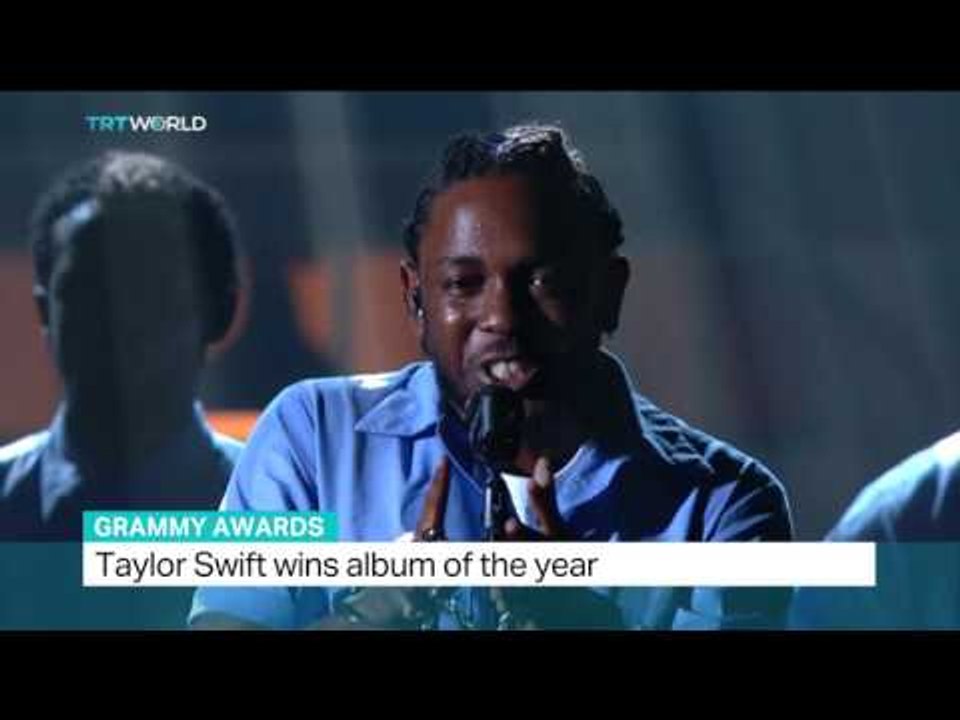 Taylor Swift wins album of the year at Grammy Awards