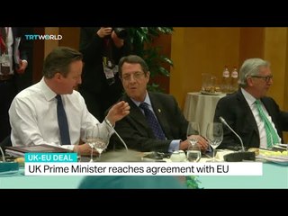 UK Prime Minister reaches agreement with EU