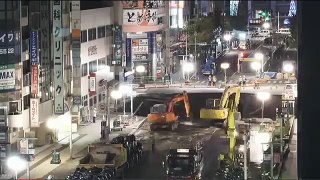 Roadworks speed of Japan makes the whole world to admire