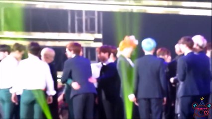 BTS, GOT7 and EXO Interactions