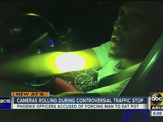 Body camera footage: Man allegedly forced to eat pot by Phoenix police