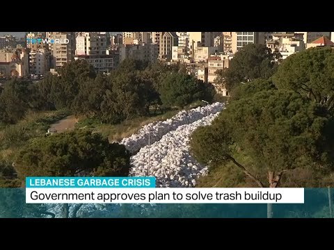 Lebanese government approves plan to solve trash buildup