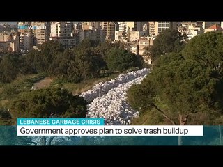 Lebanese government approves plan to solve trash buildup