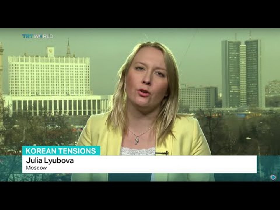 TRT World's Julia Lyubova reports the latest updates on Korean tensions