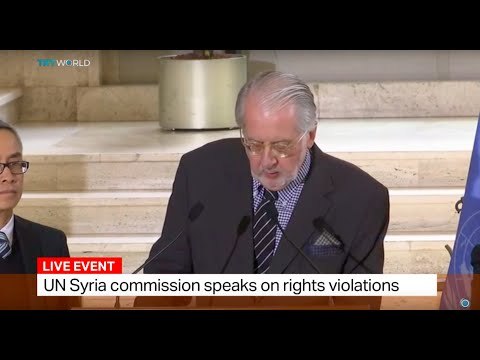 UN Syria commission speaks on rights violations