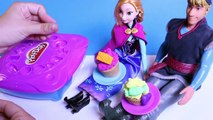 Frozen Play Doh Desserts Tupperware Cupcakes Disney Princess Dolls