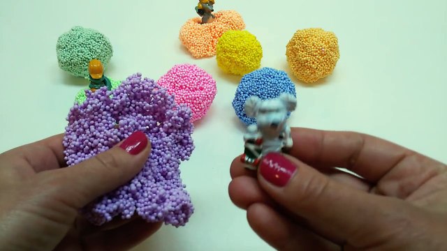 Colors for Children to Learn with Surprise Nail Arts Kids Children Toddlers Learning Colours