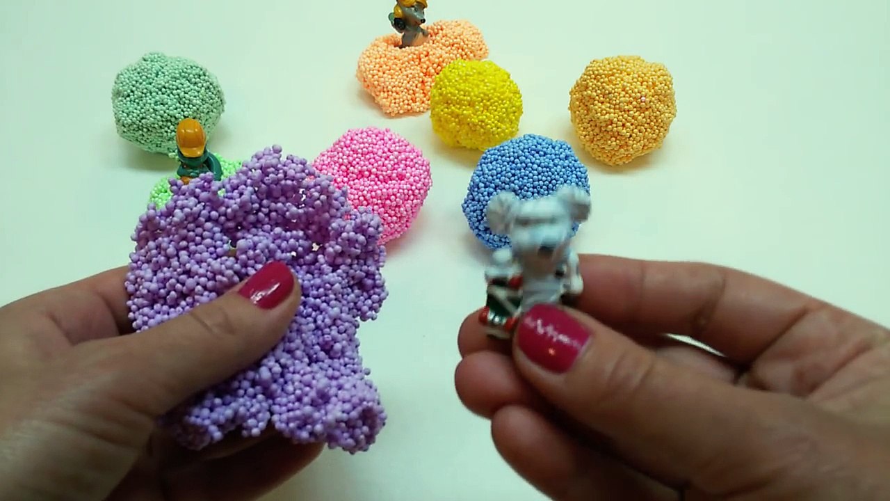 Colors for Children to Learn with Surprise Nail Arts Kids Children Toddlers Learning Colours