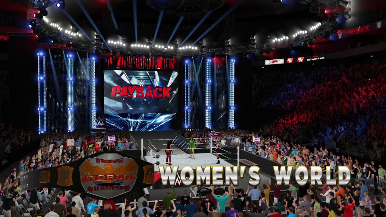 WWE 2K17 phoenix v alicia fox
