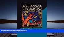 Audiobook  Rational Decisions (The Gorman Lectures in Economics) Trial Ebook