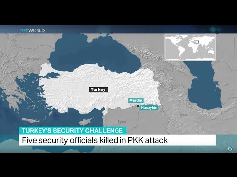 Five security officials killed in PKK attack