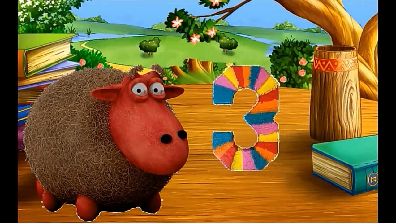 Learn numbers 1-10 with the big sheep - learning numbers for kids