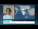Interview with John English from IFRC on refugee crisis at Greek border