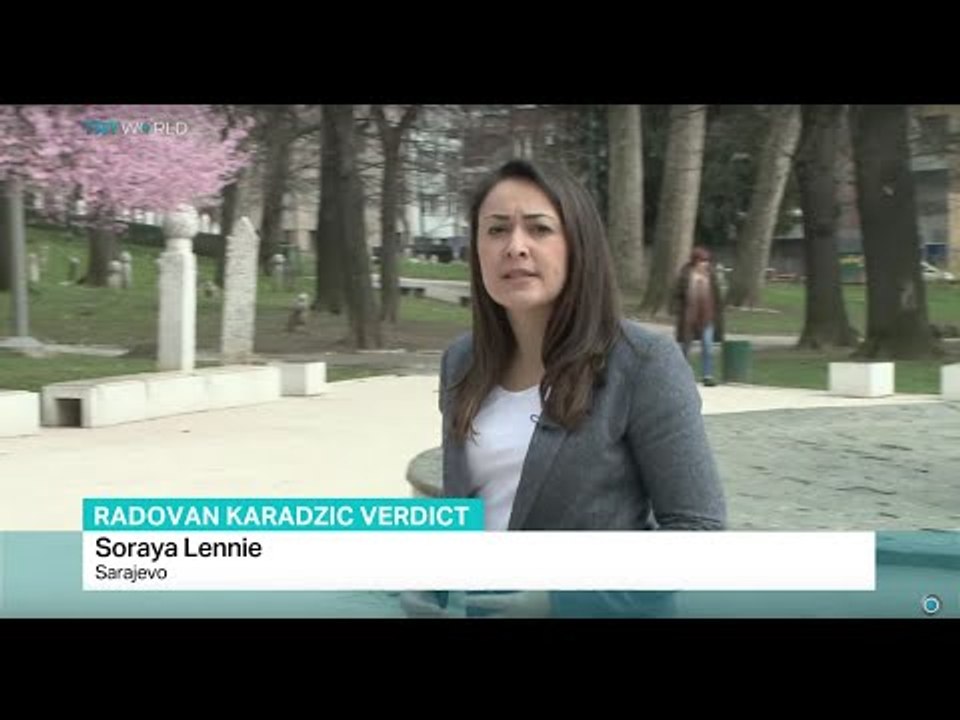 Karadzic found guilty of genocide in Srebrenica, Soraya Lennie reports