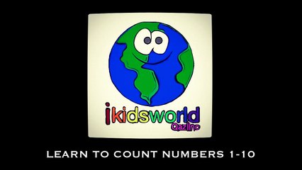 Learning Numbers 1-10 Video in English for Babies, Toddlers, Preschoolers & Kindergarten Children.