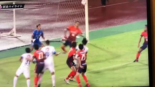 Tuan Anh scored his first goal for Yokohama 22-9-2016