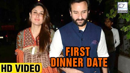 Kareena Kapoor And Saif Ali Khan First Dinner Date Post Delivery