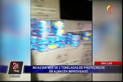 San Luis: incautan más de 2 toneladas de pirotécnicos en almacén