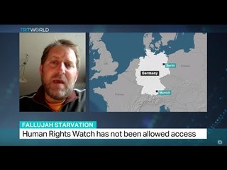 Interview with Christoph Wilcke from Human Rights Watch on starvation in Fallujah