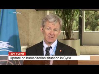 Egeland, De Mistura address press on humanitarian situation in Syria