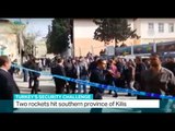 Two rockets hit southern province of Kilis, TRT reporter Fatih Aktas reports