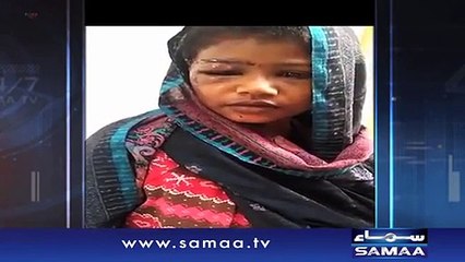 Ten year old Tayyaba was brutally beaten
