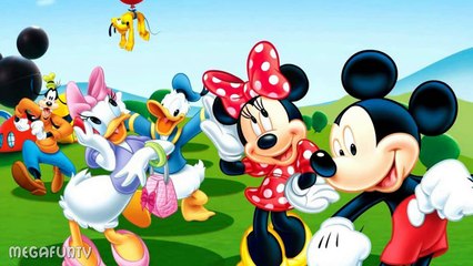 Mickey Mouse Club House Friends Learn Colors and Numbers Coloring Pages Best Learning Video for Kids