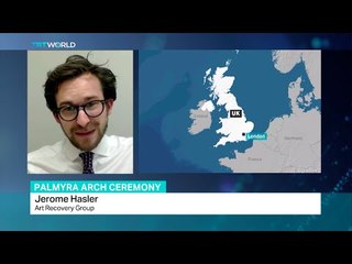 Interview with Jerome Hasler from Art Recovery Group about Palmyra Arc Ceremony