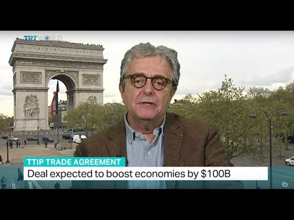 Obama in Germany to push forward TTIP trade deal, Craig Copetas weighs in